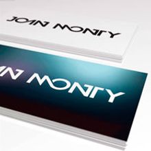 DJ Joan Monty Logo. Design, and Graphic Design project by ERBA - 09.17.2014