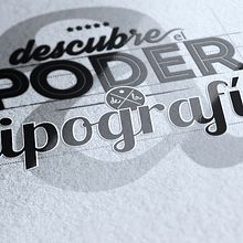 Poder tipográfico Ein Projekt aus dem Bereich Design und Grafikdesign von Daniel Puente Morales - 18.09.2014