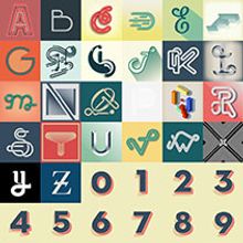 36 days of type. Design, Writing, T, and pograph project by Dario Trapasso - 09.19.2014