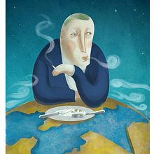 Buen provecho. Un progetto di Illustrazione tradizionale di Javier Monsalvett - 20.09.2014