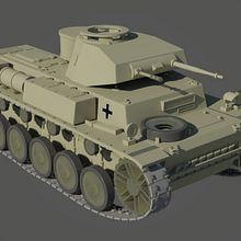 panzer vs hormigas. 3D project by Jorge Prado Ungo de Velasco - 09.20.2014