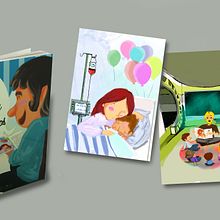 Cuentos para ser ilustrados (libro solidario). Design, Editorial Design, and Traditional illustration project by Punts suspensius ilustración y diseño - 09.21.2014