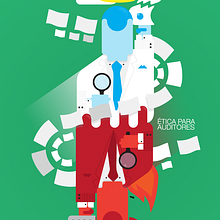 Ilustración "Ética para Auditores".Presentación.. Un proyecto de Diseño gráfico, Eventos e Ilustración tradicional de Antonio Domínguez Valdés - 14.09.2014