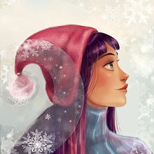Tarjeta navideña. Traditional illustration project by Andrea Arbeteta - 09.21.2014