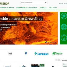 Weed Growshop. Web Development, and Web Design project by Diego Segura Fernández - 02.28.2014