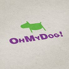ohmydog!. Br, ing e Identidade, e Design gráfico projeto de Cristina Campos Forés - 22.09.2014