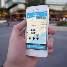 Aplicación PISTA. Un progetto di Graphic design, Design interattivo e UX / UI di César Encinas García - 27.08.2014