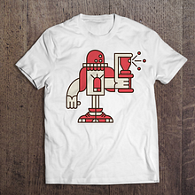 Playeras comoonlab. Design, Traditional illustration, and Screen Printing project by David Serrano - 09.23.2014