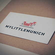 Logo My Little Munich. Br, ing, Identit, Graphic Design, and Web Design project by Janire Orduna - 09.23.2014