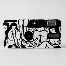 Illustrated camera. Traditional illustration project by Janire Orduna - 06.23.2014