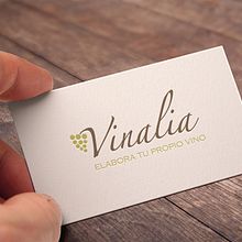 Diseño logotipo Vinalia Ein Projekt aus dem Bereich Br, ing und Identität, Design, Grafikdesign und Werbung von Manuel Ortiz Domínguez - 23.09.2014