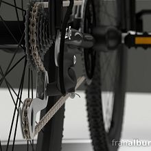 MTB Bike // Bicicleta de montaña. Un proyecto de 3D, Diseño de producto, Motion Graphics y Publicidad de Fran Alburquerque - 24.03.2013