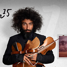 La nueva web de Ara Malikian. Un diseño afinado. Desenvolvimento Web, e Web Design projeto de Quelinka Agencia Creativa - 24.09.2014