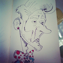 sketchbook. Traditional illustration project by Abel Belmonte LLedó - 09.24.2014