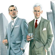Fashion men III. Traditional illustration project by Fernando Vicente - 09.25.2014