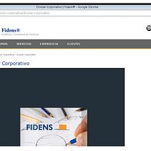 Dossier Corporativo Fidens SLU . Desain, Desain Editorial, Dan Multimedia proyek oleh cristina arroyo villoria - 04.14.2014