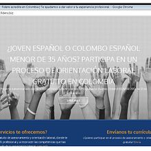 Creación Página Web Proyecto en Colombia . Desain Web proyek oleh cristina arroyo villoria - 02.19.2014