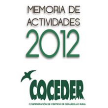 MEMORIA ANUAL COCEDER. Un proyecto de Diseño editorial de María Dolores Lara Juste - 28.09.2013