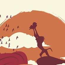 The Lion King. Un proyecto de Diseño gráfico e Ilustración tradicional de Javier Vera Lainez - 28.09.2014