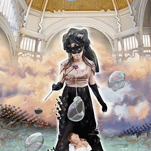 La deuda no contraída (2014). Fine Arts, Graphic Design, Traditional illustration, and Painting project by Chicote CFC - "Simbiosismo / Symbiotic Art - 09.28.2014