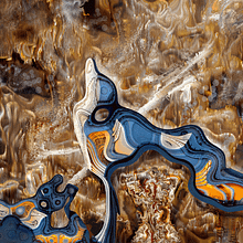 Alegorías de Voto y el Santo Grial (2014). Fine Arts, Graphic Design, Traditional illustration, and Painting project by Chicote CFC - "Simbiosismo / Symbiotic Art - 09.29.2014