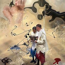 El remordimiento de la conciencia ácrata (2014). Fine Arts, Graphic Design, Traditional illustration, and Painting project by Chicote CFC - "Simbiosismo / Symbiotic Art - 09.29.2014