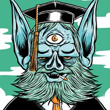 La Universidad del Porro. Fine Arts, Graphic Design, and Traditional illustration project by Buba Viedma - 03.30.2014
