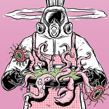 Kitchen vs Lab. Fine Arts, Graphic Design, and Traditional illustration project by Buba Viedma - 06.29.2014