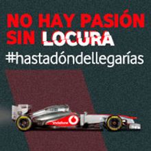 Ana - Vodafone F1. Un projet de Développement web , et Publicité de Almudena Porras - 01.10.2013