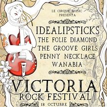 Victoria Rock Festival: Official Site. Un proyecto de Desarrollo Web, Diseño gráfico y Diseño Web de Pedro González Rodríguez - 31.08.2014