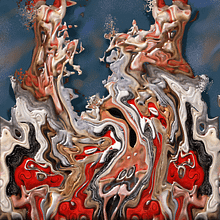 ¿Sangre, sudor y lágrimas? (2014). Fine Arts, Graphic Design, Traditional illustration, and Painting project by Chicote CFC - "Simbiosismo / Symbiotic Art - 10.01.2014