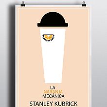Poster de La Naranja Mecánica. Film, Video, TV, and Graphic Design project by Lucía Sánchez Bazaga - 03.31.2014