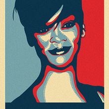 Rihanna. Projekt z dziedziny Design, Projektowanie graficzne, Trad, c i jna ilustracja użytkownika Pablo Fernandez Diez - 04.10.2014
