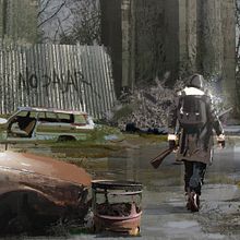 Madrid (The last of us ) . Art Direction, and Traditional illustration project by gesiOH - 10.05.2014
