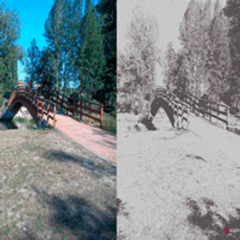Puente sobre el rio Trueba (Medina de Pomar). Un proyecto de Diseño gráfico de Juan Francisco (John) Escudero Guerra - 05.10.2014