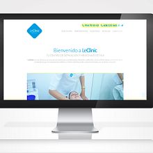 Diseño/Desarrollo Web/UI/UX: LeClinic Ein Projekt aus dem Bereich Webdesign, Webentwicklung, Informationsdesign und UX / UI von Manuel Ortiz Domínguez - 06.10.2014