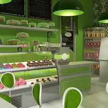 Pastry shop. Un proyecto de 3D y Animación de Olivia Lorot - 07.10.2014