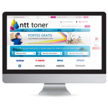 Tienda on-line ntt-toner. Un proyecto de Diseño Web de Desirée Navarro - 09.10.2014