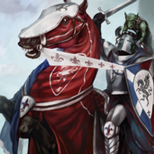 Portada para la revista "Goblin Panzudo 9". Un proyecto de Ilustración tradicional y Pintura de Desirée Navarro - 23.09.2014