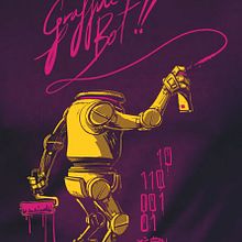 Graffiti Bot!. Un progetto di Illustrazione tradizionale di Alejandro Maiques Paredes - 07.10.2014