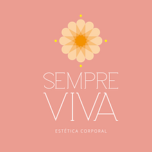 SEMPRE VIVA - ESTÉTICA CORPORAL. Br, ing & Identit project by Natália Silveira Alves Moura - 10.07.2014