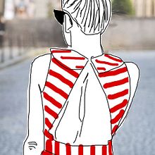 Ilustración realizada para un concursos de Oysho #oyshogallerymad. Een project van  Art direction y Traditionele illustratie van Sandra Cañas Ocaña - 06.10.2014