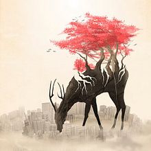 Revenge of the Forest. Projekt z dziedziny Trad, c i jna ilustracja użytkownika Rafael CG - 08.10.2014