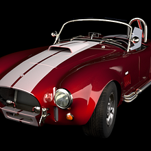 Shelby AC Cobra (Blender 3D) . 3D proyek oleh Txon Senshak - 10.09.2014