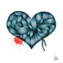 Frío azul. . % Ariadna Reyes tarafından hazırlanan Güzel sanatlar, Editör, al Tasarım, Geleneksel illüstras, Ve on projesi - 10.09.2014