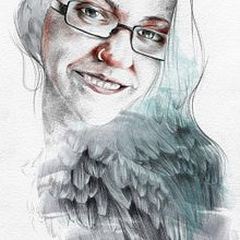 El ilustrador ilustrado. Fine Arts, Design, and Traditional illustration project by Belén Moreno - 07.11.2014