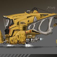 Diseños de naves. Traditional illustration project by jjag-1 - 10.11.2014