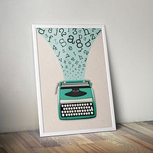 Typewriter. Un progetto di Design, Character design e Graphic design di Aranzazu Amado Utrilla - 11.10.2014