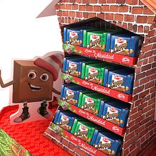 Exhibidor  PLV Navidad Nestle 2012. Projekt z dziedziny 3D,  Manager art, st, czn, Design, Projektowanie graficzne, Wzornictwo przem i słowe użytkownika Desvío - 11.10.2014