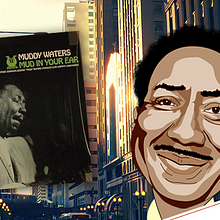 Muddy Waters para Más Truenos . Ilustrasi tradisional proyek oleh El Ciento Almacenes - 10.12.2014